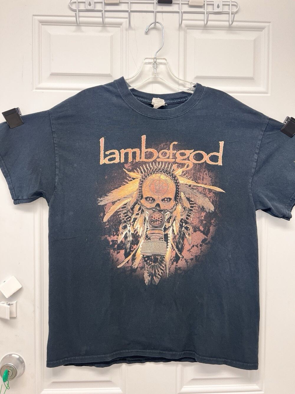 Lamb Of God Music T-Shirt Gildan Size Large AAA3390